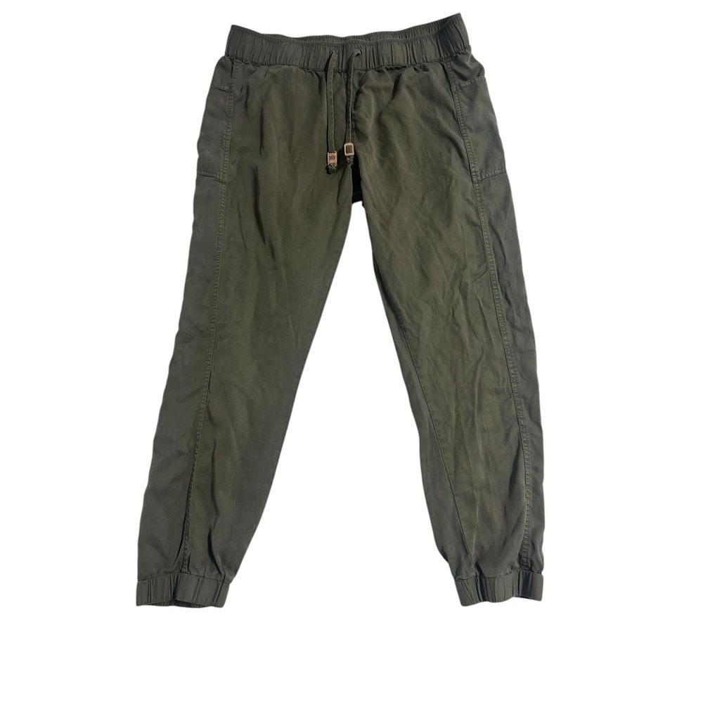 Ten Tree Women's Colwood Jogger Pants Size XL Tencel Sustainable Olive Green